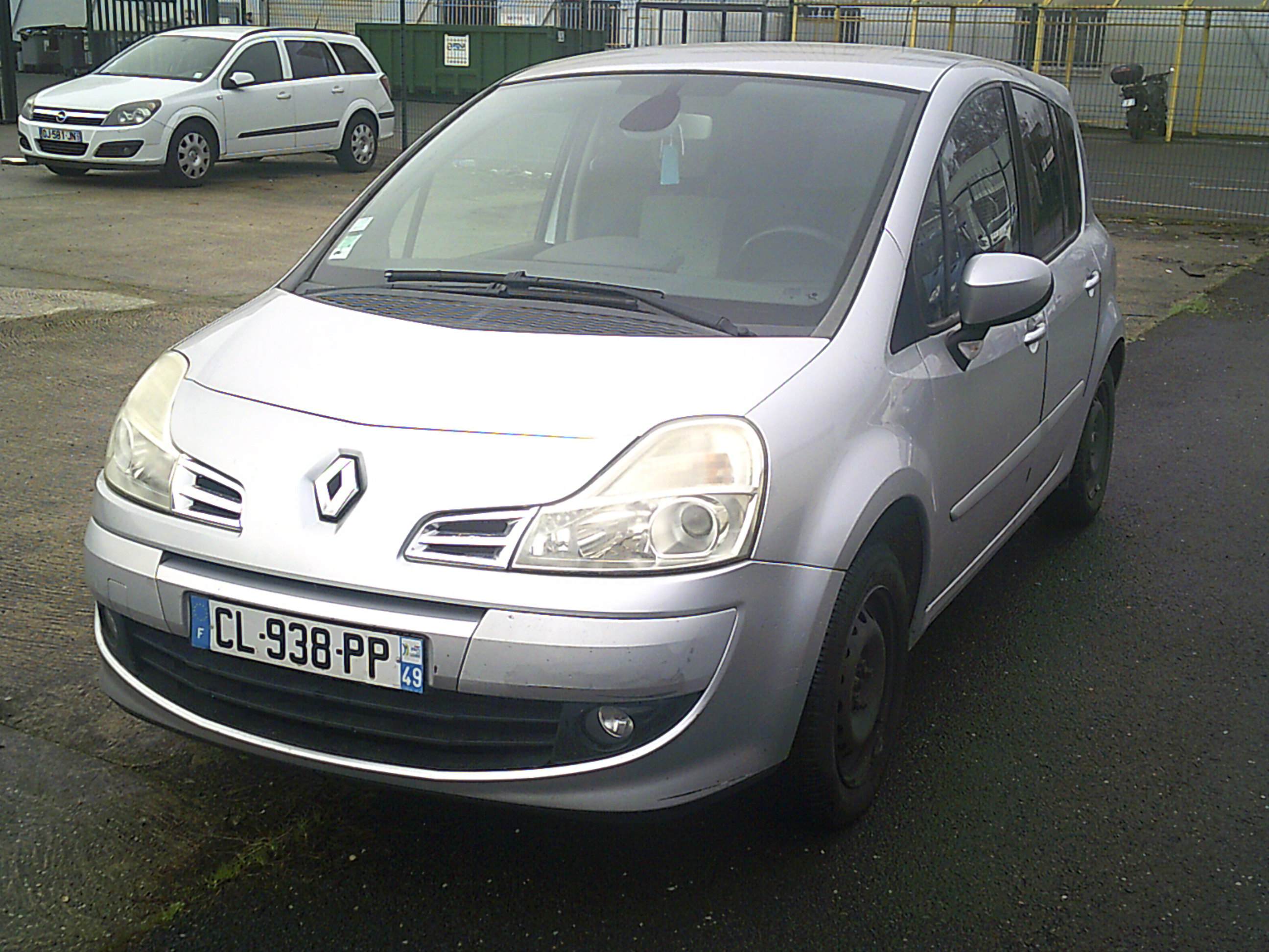 Bâche intérieure pour Renault modus (2004 - 2013)